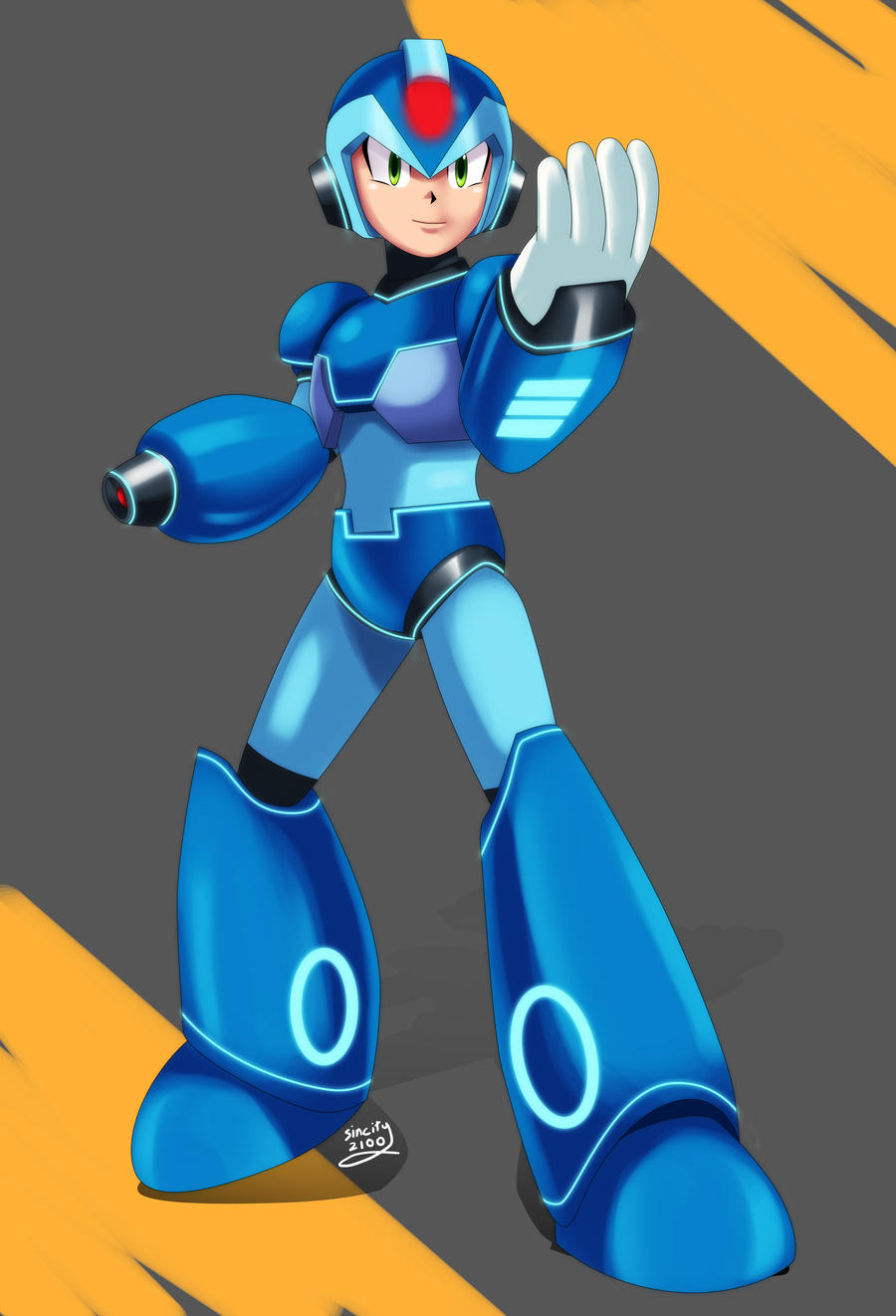 Megaman X Fully Charged By Sincity2100 On DeviantArt megaman-x-fully-charged-by-sincity2100-on-deviantart