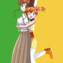 .: Commission : Misty and Makoto :.