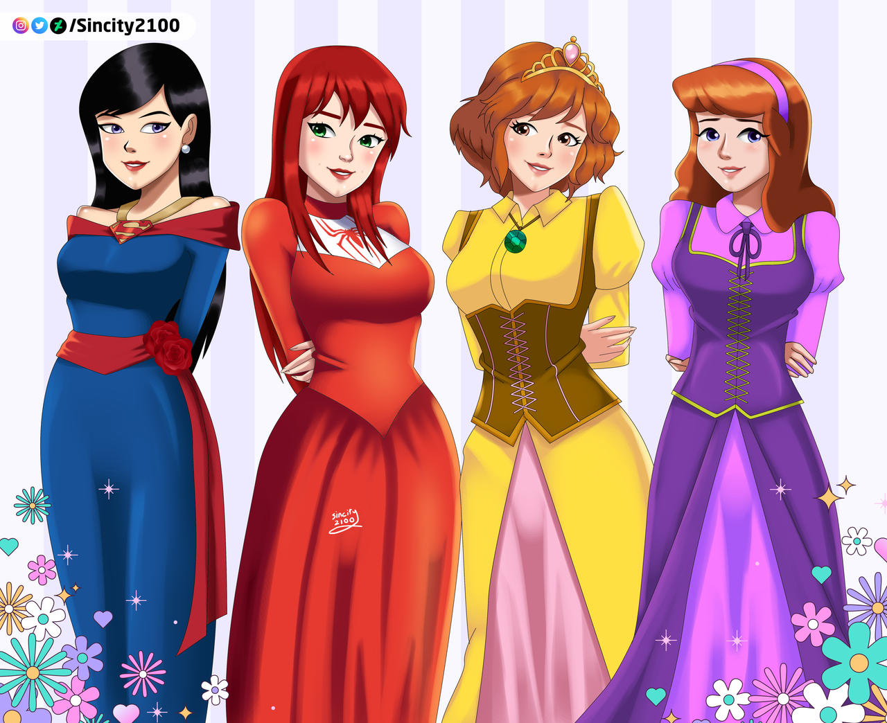 Damsels Beautiful Princesses By Sincity2100 On DeviantArt damsels-beautiful-princesses-by-sincity2100-on-deviantart