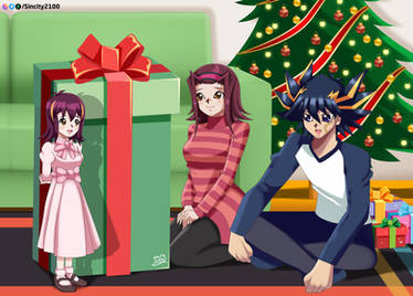 .: Commission : X Mas with the Fudo Family :.