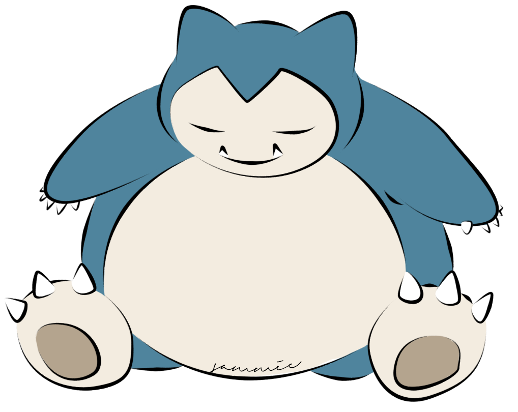 Snorlax Coloured