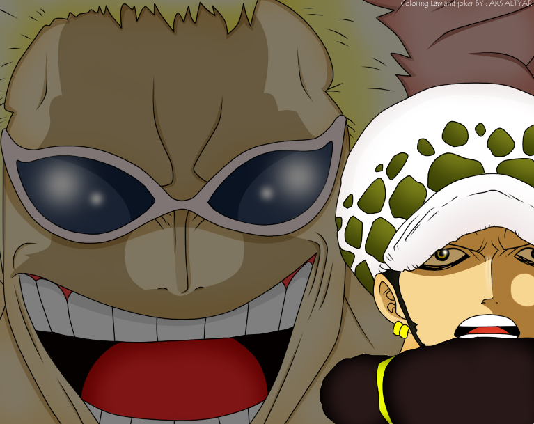 One piece 673 Law and joker