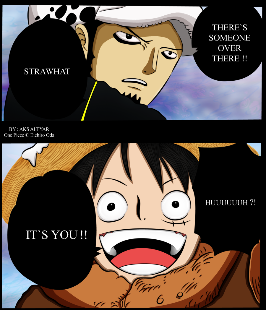 One Piece 662 Law And Luffy By Sln87 On Deviantart One Piece 662 Law And Luffy By Sln87 On Deviantart