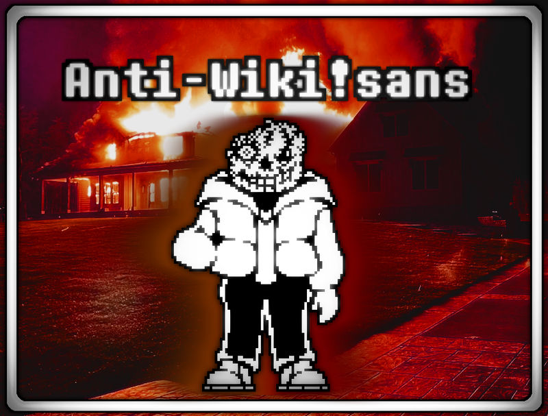 Anti-Wiki!Sans by MrWspriter on DeviantArt