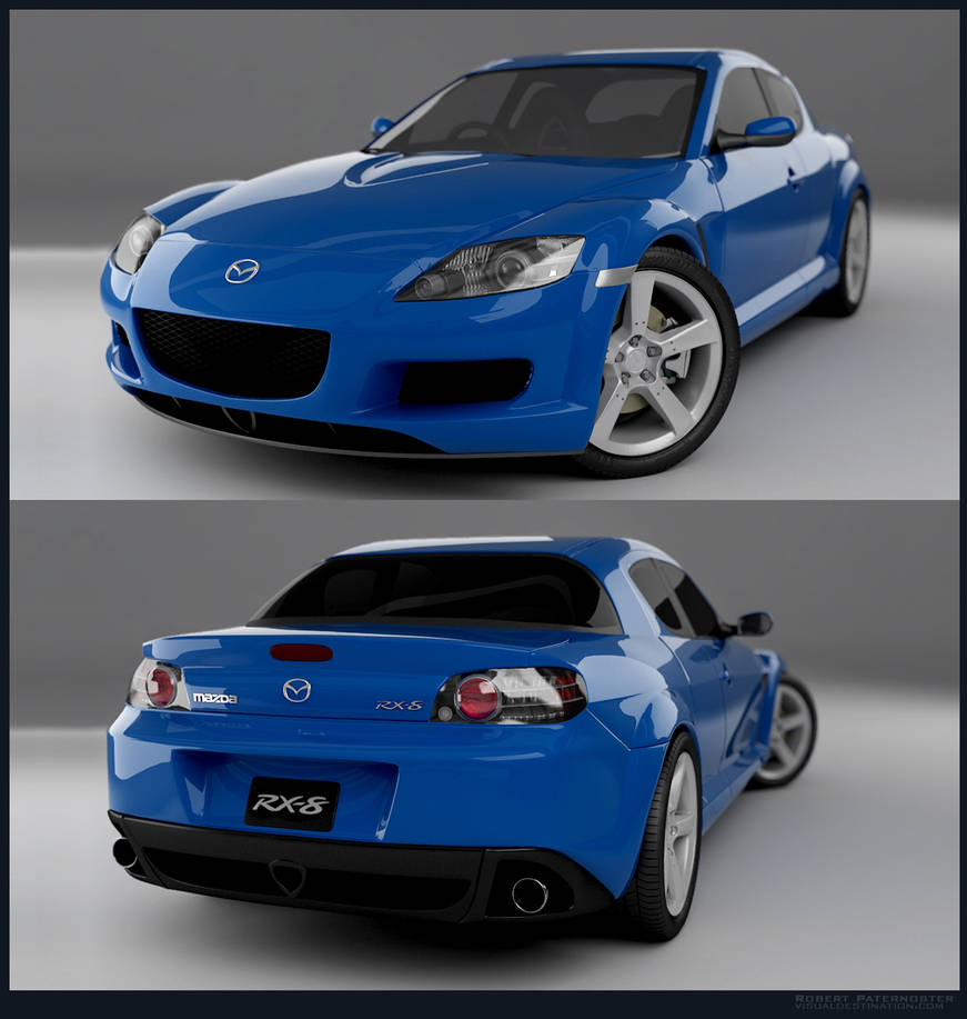 Blue RX8 by visualdestination on DeviantArt
