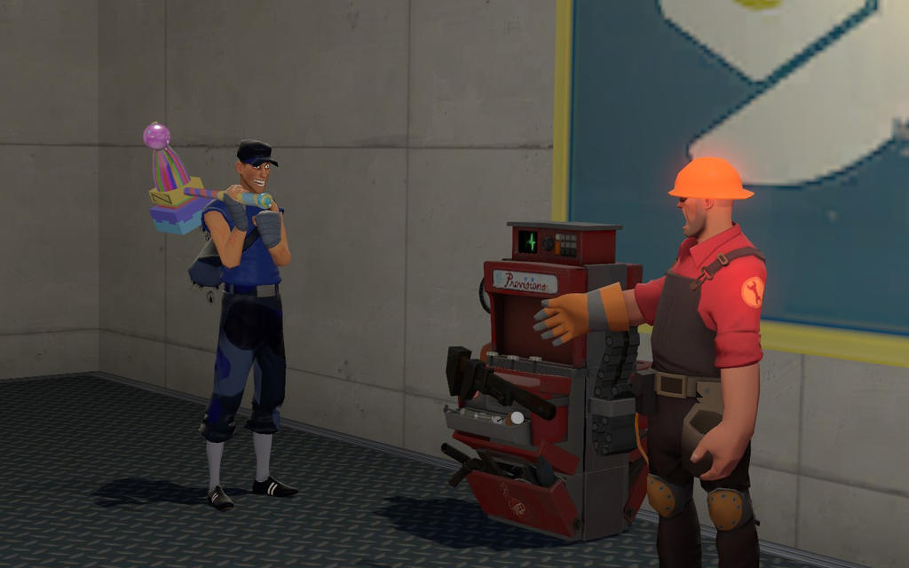 Red Engineer Meets Ass Pancake