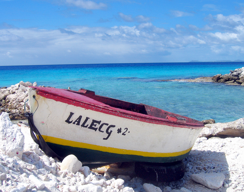 Bonaire fishing boat