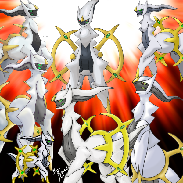 Arceus: All Together by Xous54 on DeviantArt