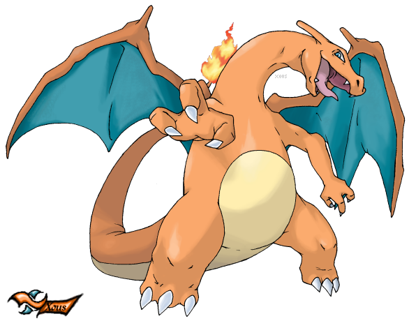 Mega Charizard Y by Xous54 on DeviantArt