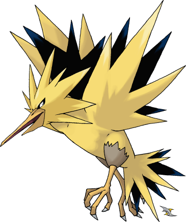 Shiny Zapdos by Phatmon on DeviantArt