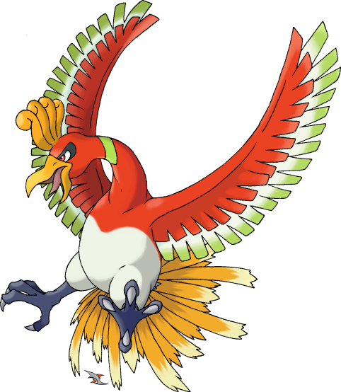 Ho-oh by Yilx on DeviantArt
