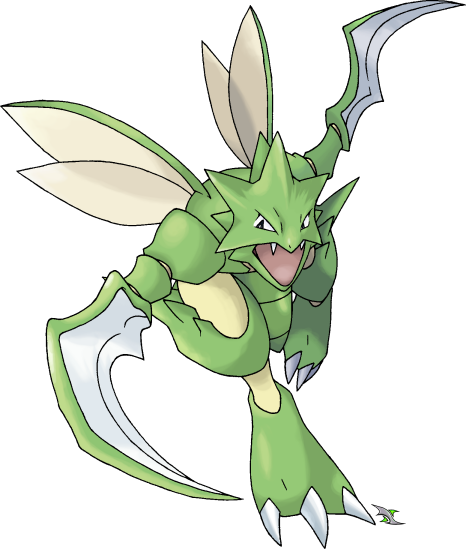 Scyther by Xous54 on DeviantArt