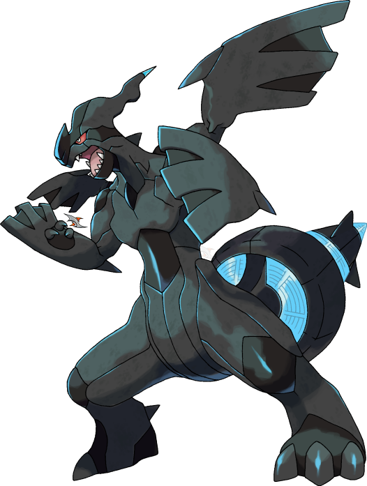 Zekrom Shiny by Xous54 on DeviantArt