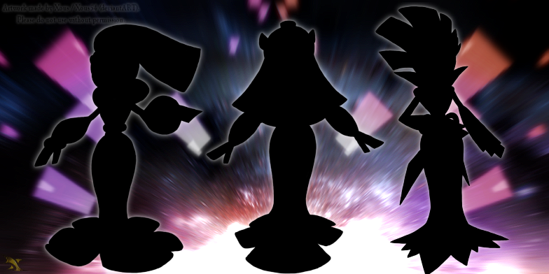 Legendary Trio Silhouettes