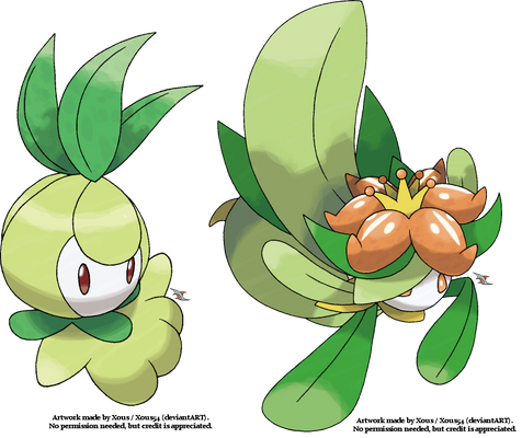 Petilil and Lilligant