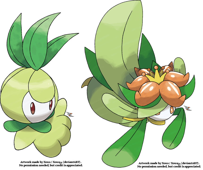 Petilil and Lilligant