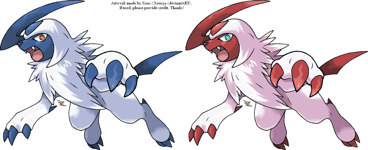 Absol v.2 by Xous54 on DeviantArt 