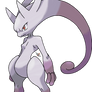 Pre-Reveal Art of Mega Mewtwo Y