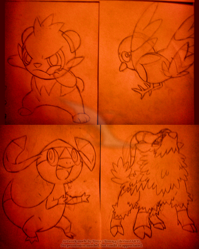 Yancham Yayakoma Elikiteru Gogoat Sketches