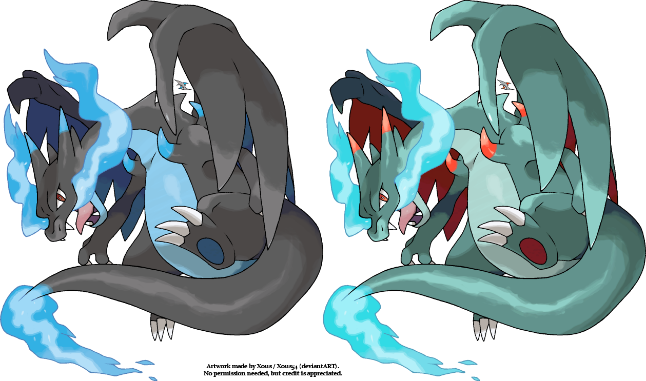 Pokemon Shiny Mega Charizard X 2