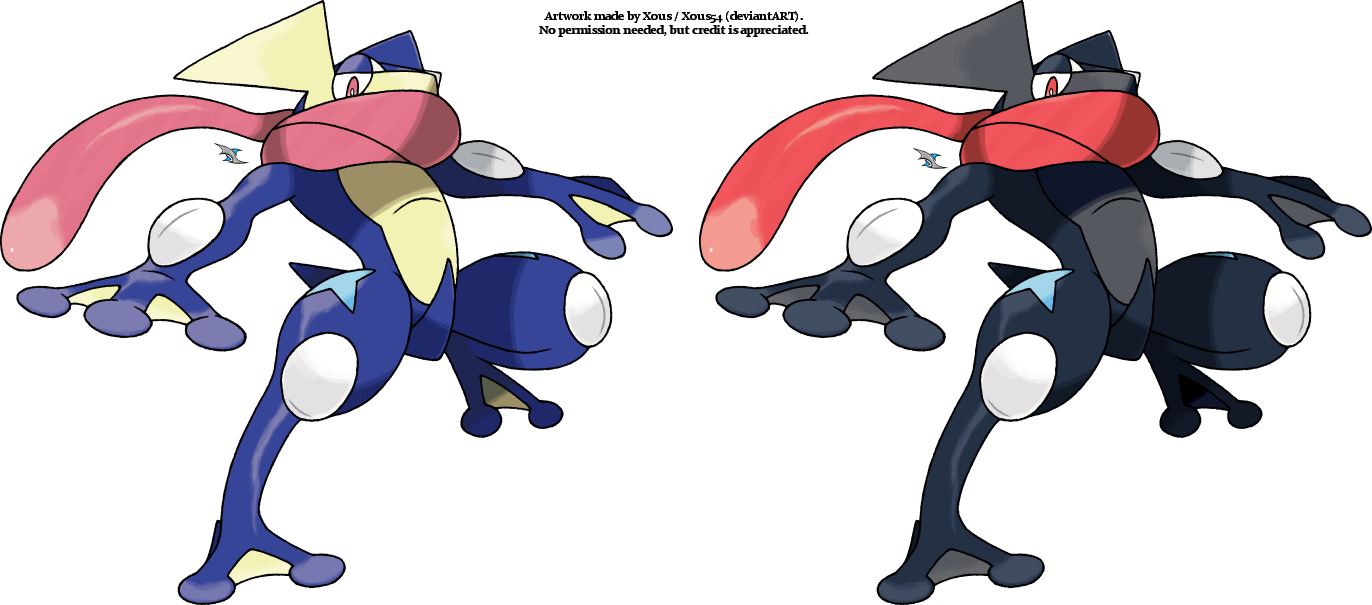 Greninja V2 By Xous54 On Deviantart