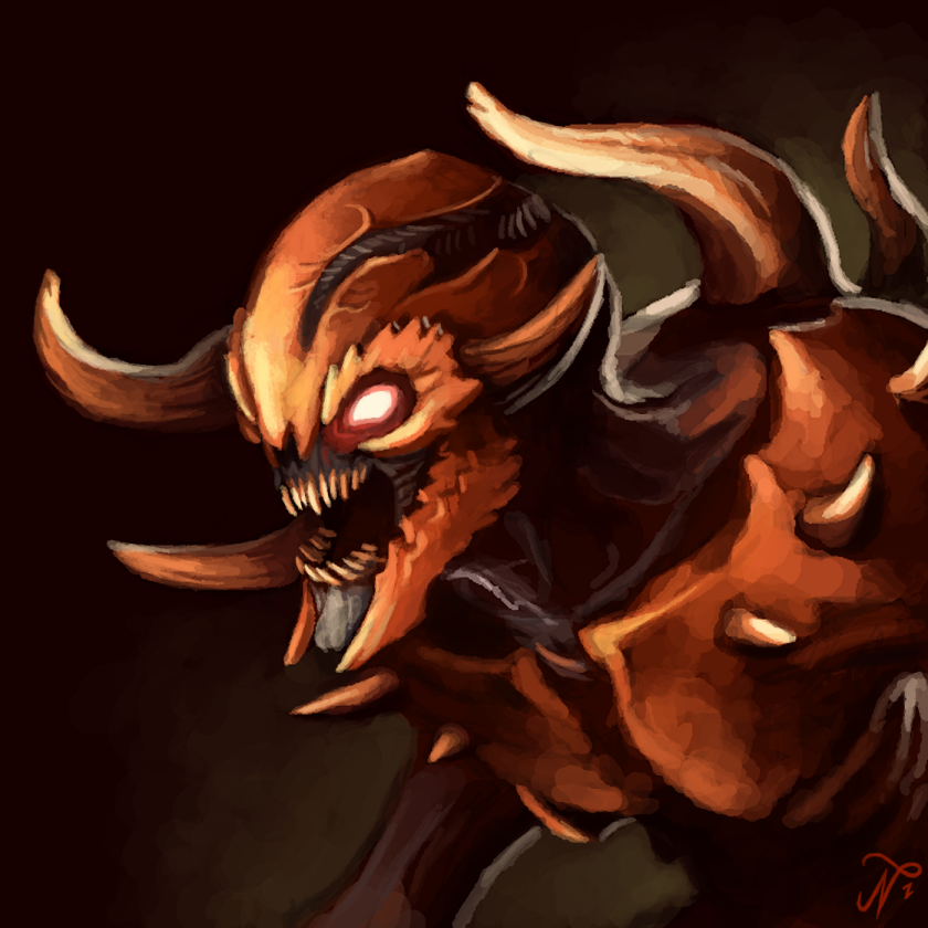 DOOM Eternal Imp by Xous54