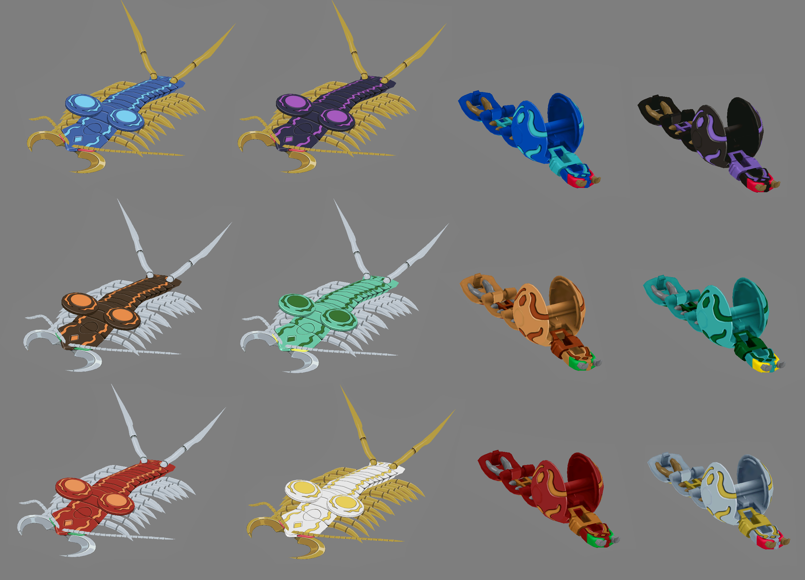Centripod Link bakugan battle brawlers-Centipoid by briandepaso1 on DeviantArt