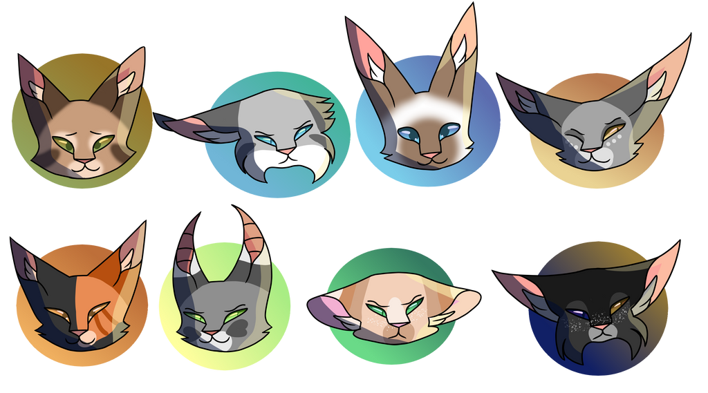 Spectrum Meme Headshots Part 1 by Sn0wbranch on DeviantArt