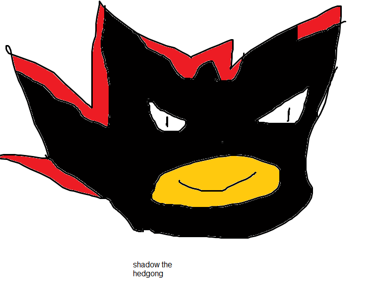 shadow the hedgehog fan art