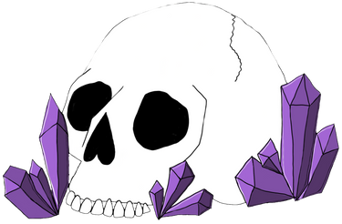 amethyst skull