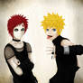 punk naruto and gaara