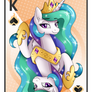 King of Spades - Princess Celestia