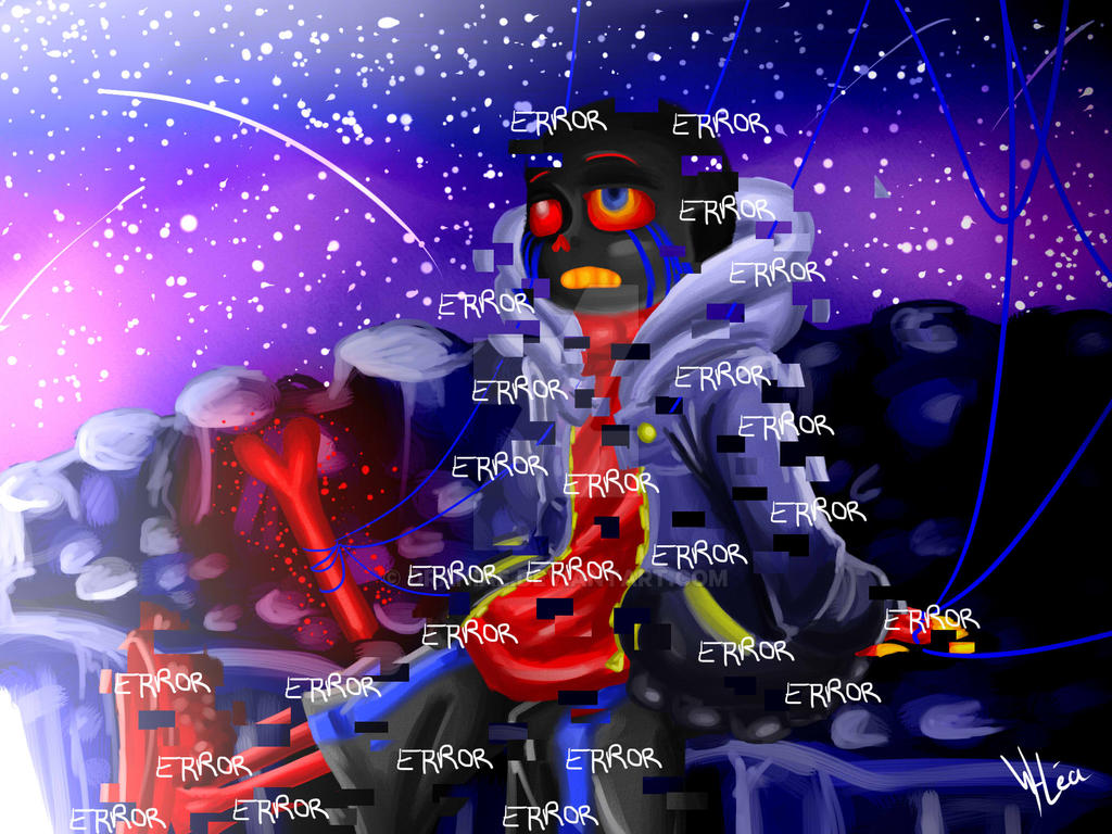 Error!Sans ~An Error~ by draniae on DeviantArt