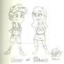 Dipper and Mabel Pines [Sketch]