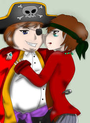 Pirate Clyde and Cartman