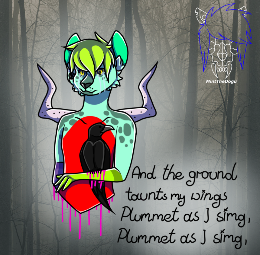 And the ground taunts my wings