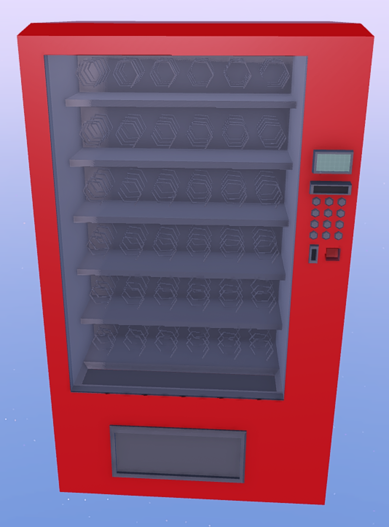 Low-Poly, Vending Machine by TotallyNatural on DeviantArt