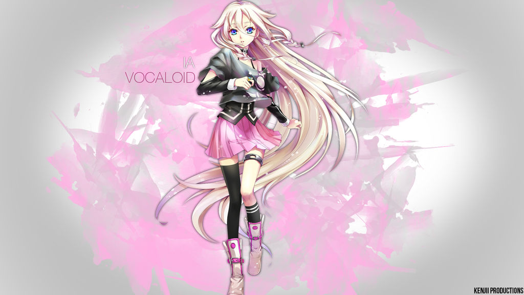 Ia Vocaloid Wallpaper By Diibz On Deviantart