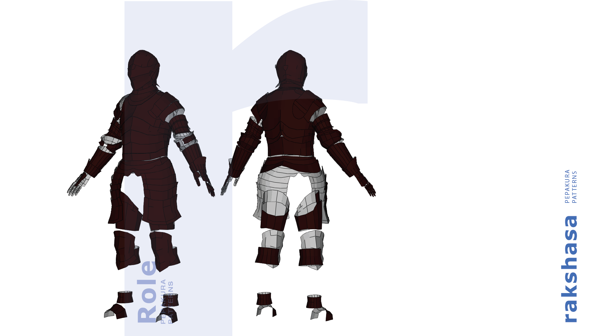 Pepakura Rings Rakshasa - Cosplay Pepakura Templates by Einkindler on DeviantArt