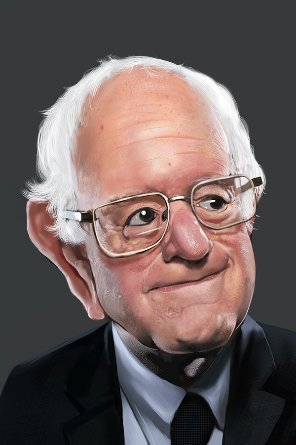 Bernie Sanders  Caricature