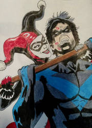 Harley loves Nightwing!