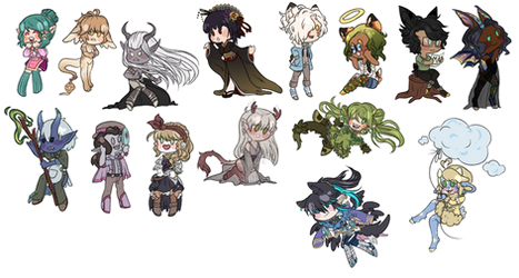 Doodle Chibis 2