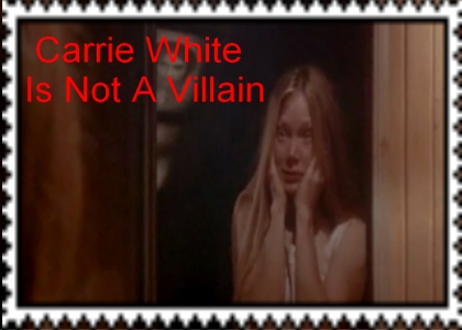 Carrie White Is Not A Villain Stamp