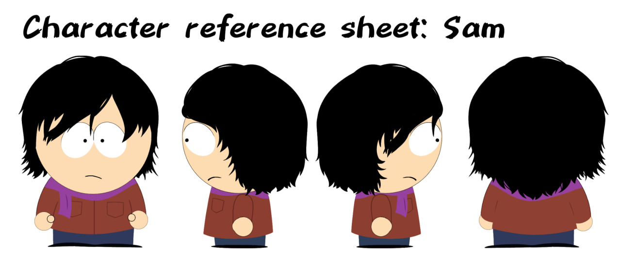Sam Marsh Model Sam Marsh Character Reference Sheet by JoanStorm on DeviantArt