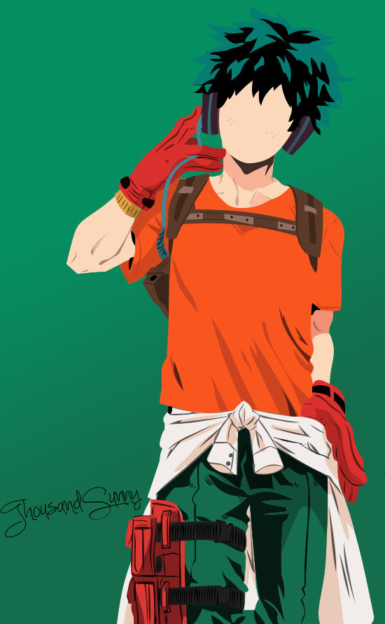 My Hero Academia-Deku by ThousandSunny7 on DeviantArt