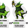 #001-#003: Grass Starter