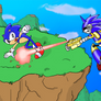 Sonic vs Mecha Sonic