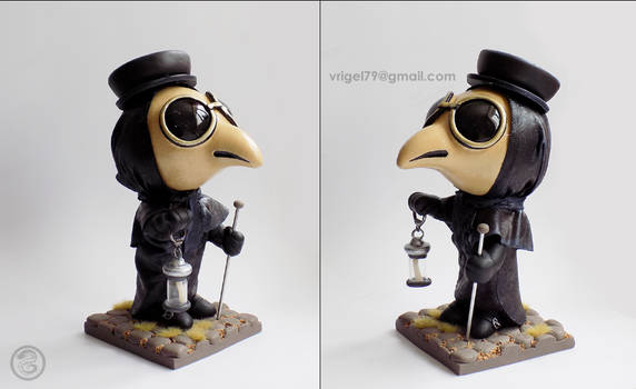 : cute plague doctor :