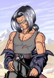 digital : trunks dragonball z 2012 by darshan2good