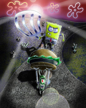 digital : SpongeBob Chasing Plankton 2013